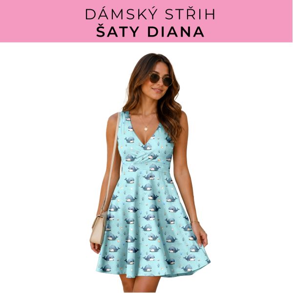 Dámský střih - šaty Diana