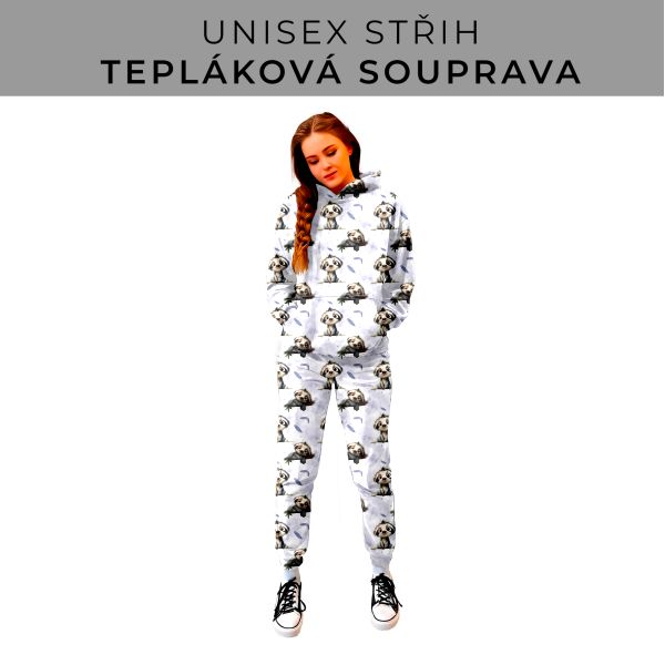 DÁMSKÝ střih - SET mikina a tepláky 