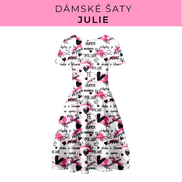 DÁMSKÝ střih - šaty julie