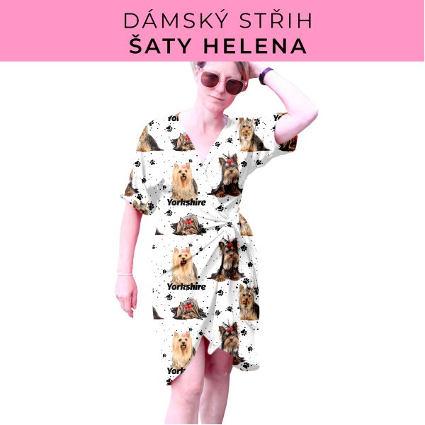 Dámský střih na šaty  Helena