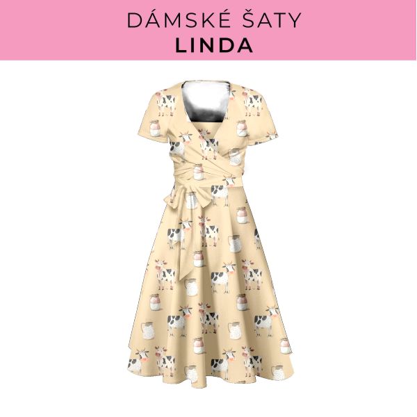 DÁMSKÝ střih - šaty Linda