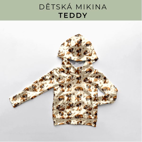 DĚTSKÝ střih - Mikina Teddy