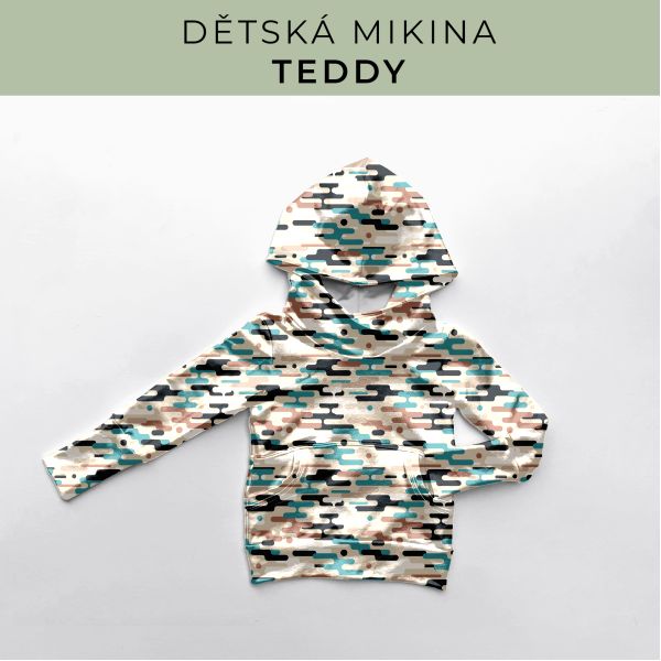 DĚTSKÝ střih - Mikina Teddy