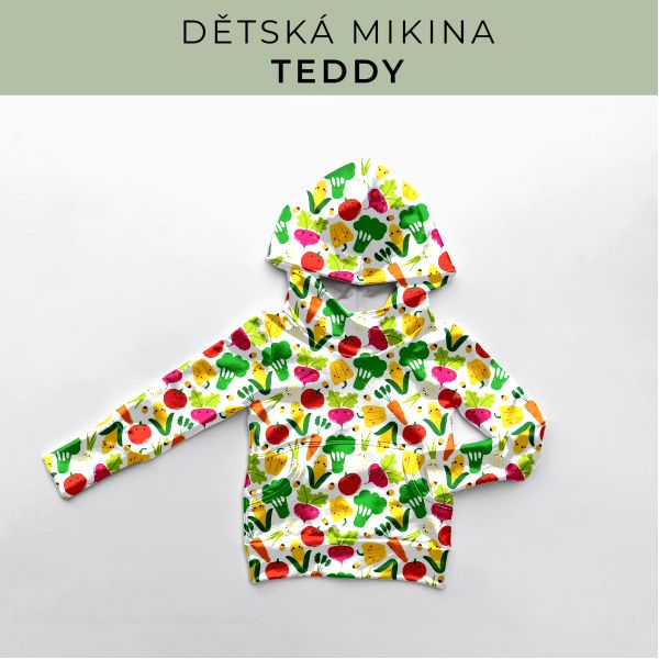 DĚTSKÝ střih - Mikina Teddy