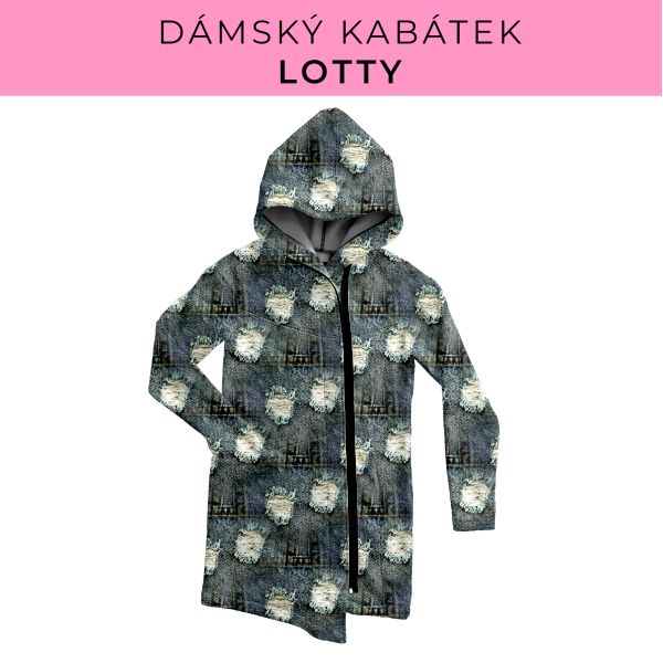 DÁMSKÝ střih - Kabátek Lotty