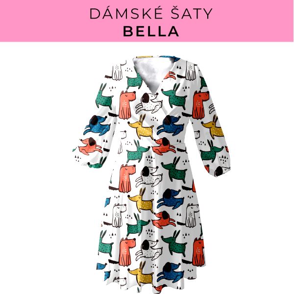 DÁMSKÝ střih - šaty Bella