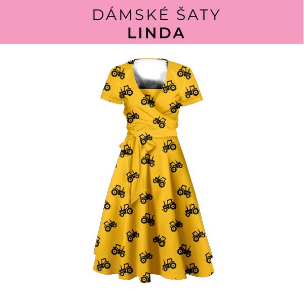 DÁMSKÝ střih - šaty Linda