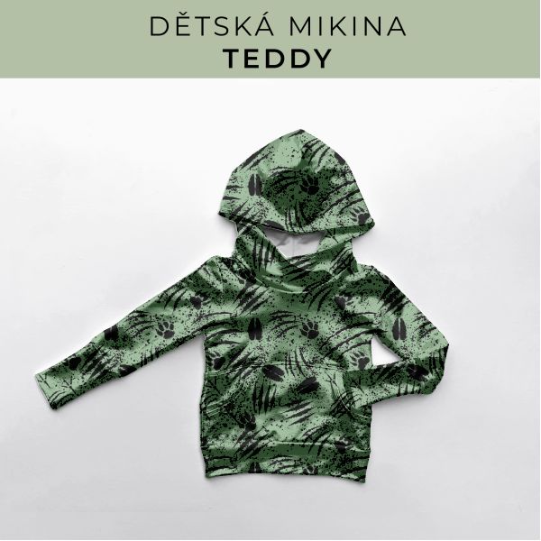 DĚTSKÝ střih - Mikina Teddy