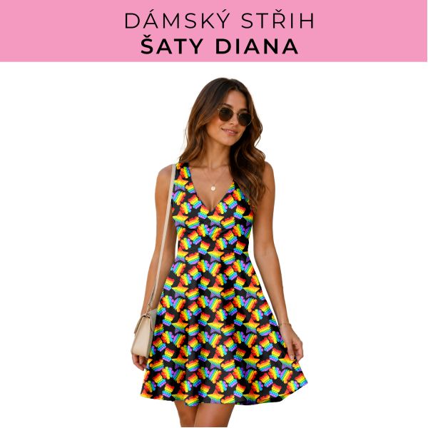 Dámský střih - šaty Diana
