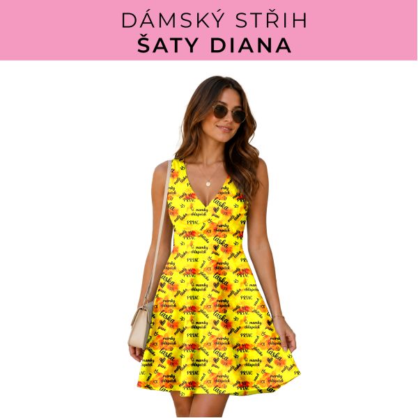 Dámský střih - šaty Diana