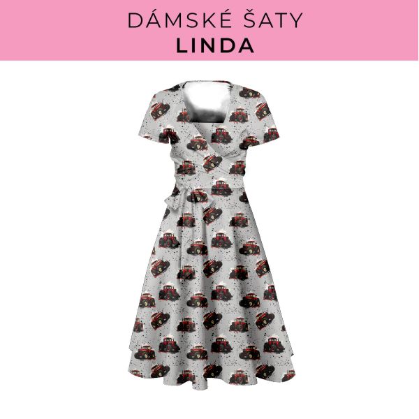 DÁMSKÝ střih - šaty Linda