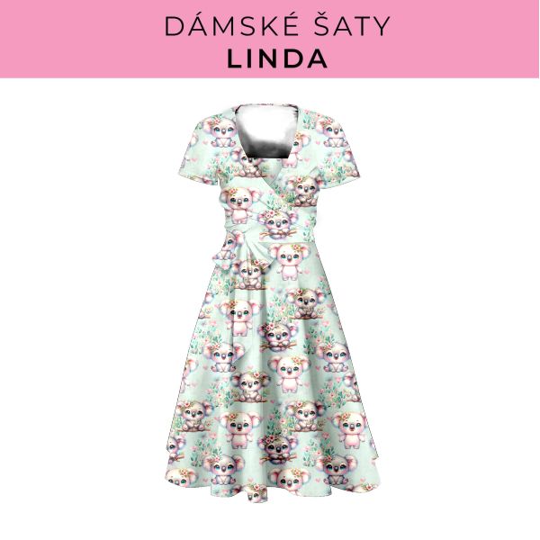 DÁMSKÝ střih - šaty Linda