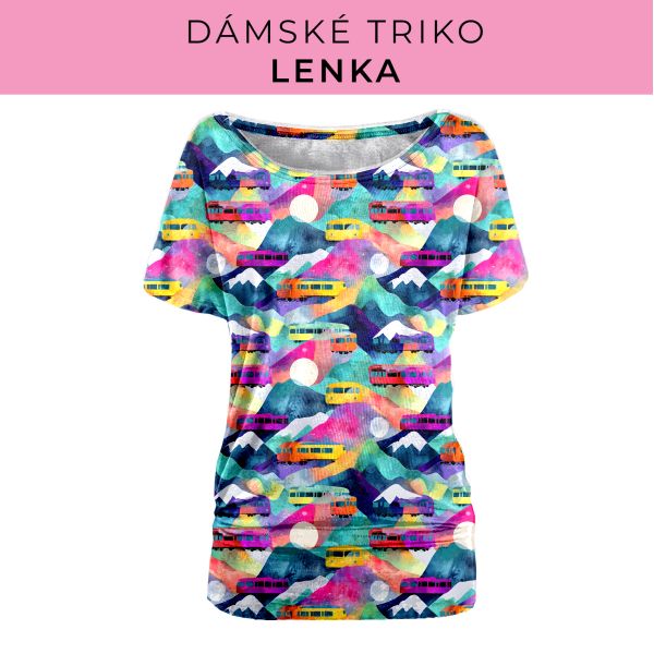 DÁMSKÝ střih - Triko Lenka