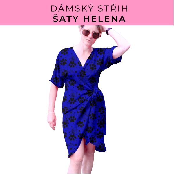 Dámský střih na šaty  Helena