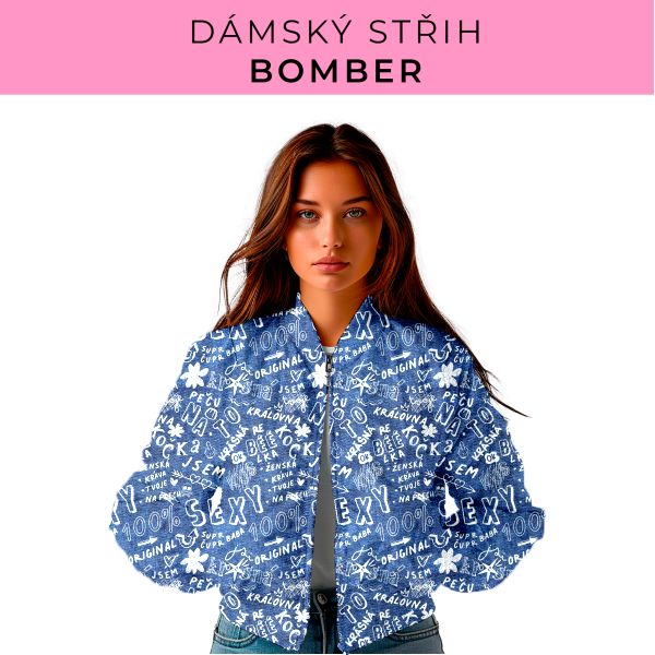 DÁMSKÝ střih - Bomber