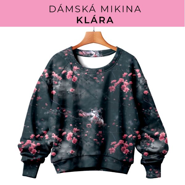 DÁMSKÝ střih - mikina Klára