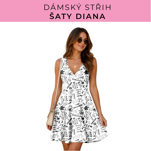 Dámský střih - šaty Diana