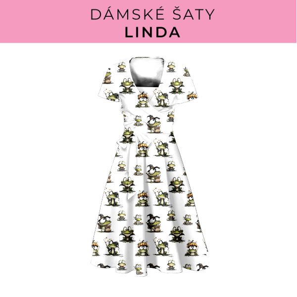 DÁMSKÝ střih - šaty Linda