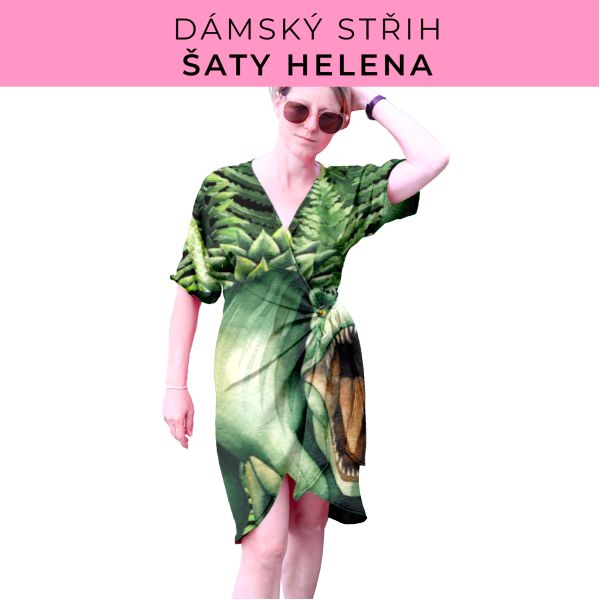 Dámský střih na šaty  Helena