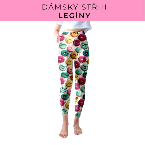 DÁMSKÝ střih - legíny SPORT - SLIM FIT