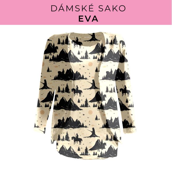 DÁMSKÝ střih - sako Eva