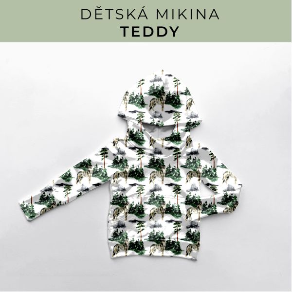 DĚTSKÝ střih - Mikina Teddy