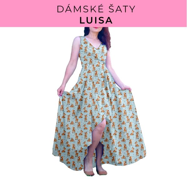 DÁMSKÝ střih - šaty Luisa