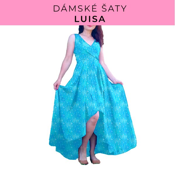 DÁMSKÝ střih - šaty Luisa