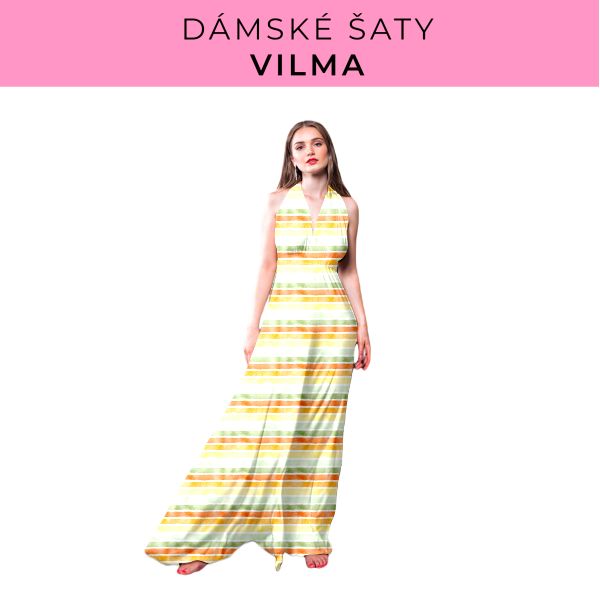 DÁMSKÝ střih - šaty Vilma