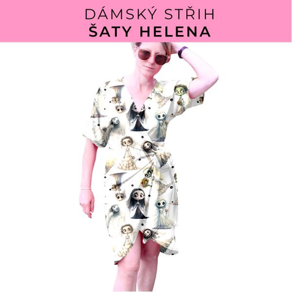 Dámský střih na šaty  Helena