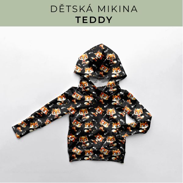 DĚTSKÝ střih - Mikina Teddy