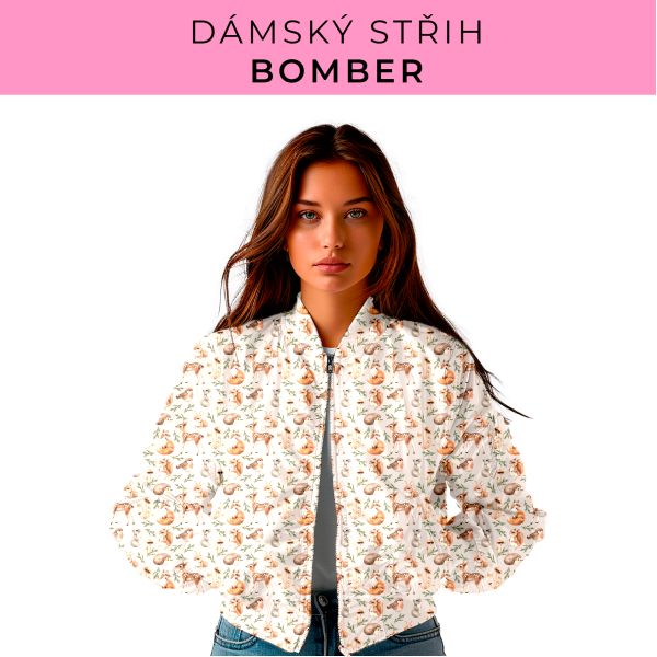 DÁMSKÝ střih - Bomber