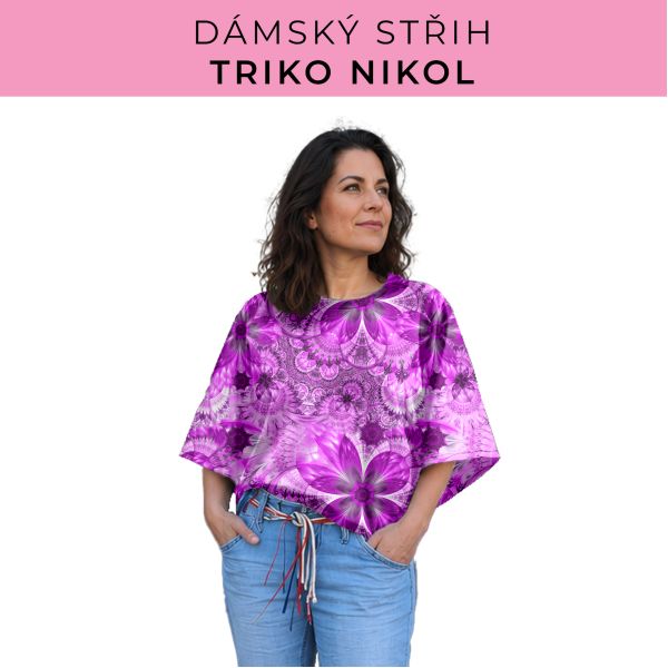 Dámský střih -  triko Nikol