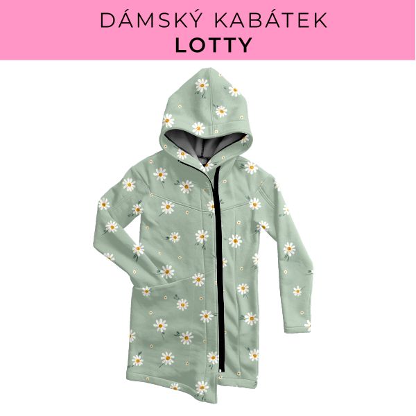 DÁMSKÝ střih - Kabátek Lotty