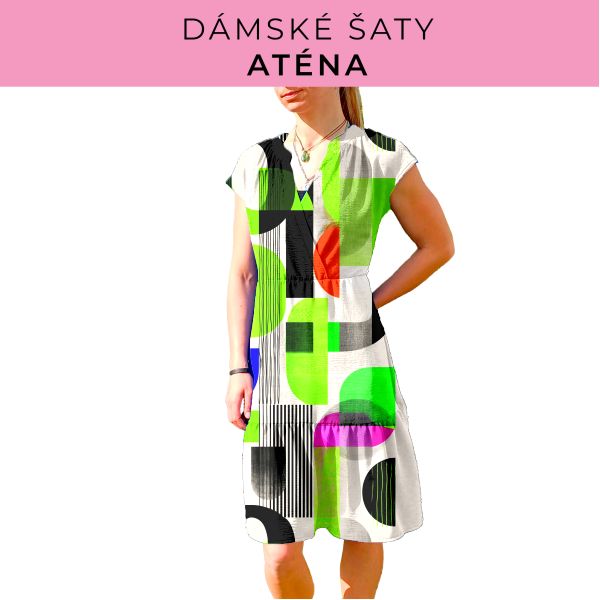 DÁMSKÝ střih - šaty Aténa