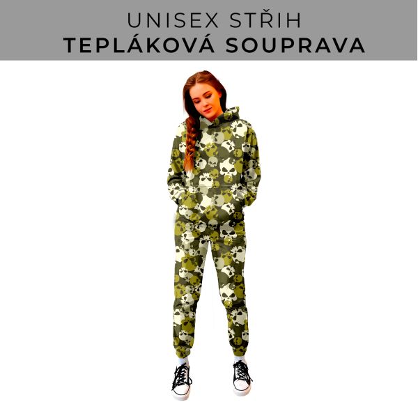 DÁMSKÝ střih - SET mikina a tepláky 