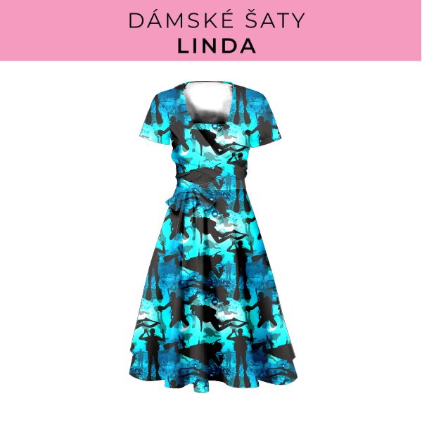 DÁMSKÝ střih - šaty Linda