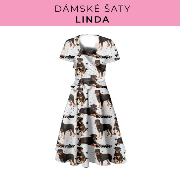 DÁMSKÝ střih - šaty Linda