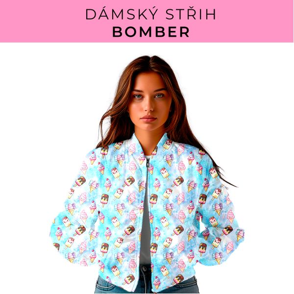 DÁMSKÝ střih - Bomber