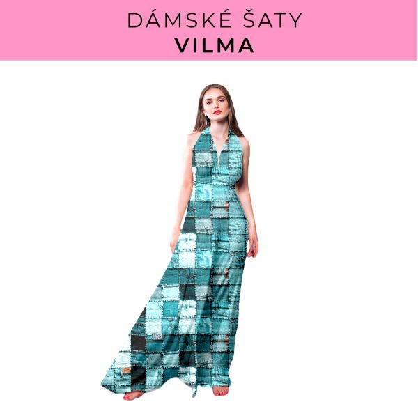 DÁMSKÝ střih - šaty Vilma