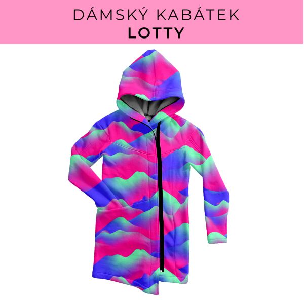 DÁMSKÝ střih - Kabátek Lotty