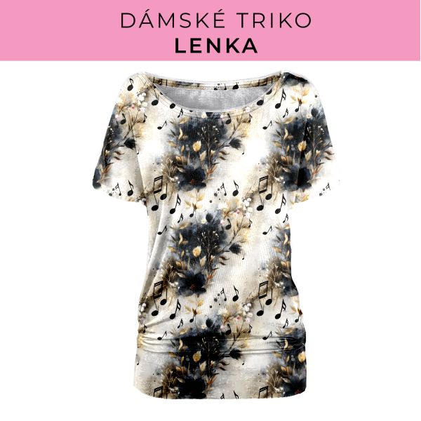 DÁMSKÝ střih - Triko Lenka