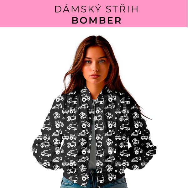 DÁMSKÝ střih - Bomber