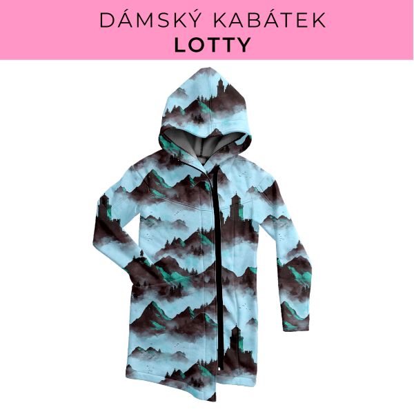 DÁMSKÝ střih - Kabátek Lotty