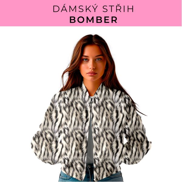 DÁMSKÝ střih - Bomber