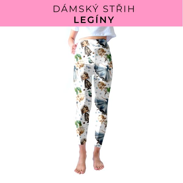 DÁMSKÝ střih - legíny SPORT - SLIM FIT