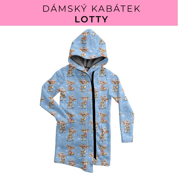 DÁMSKÝ střih - Kabátek Lotty