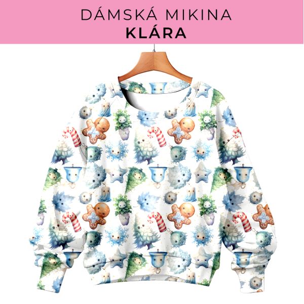 DÁMSKÝ střih - mikina Klára