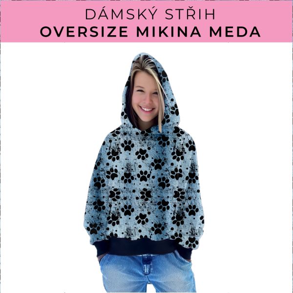 Dámský střih - mikina Meda