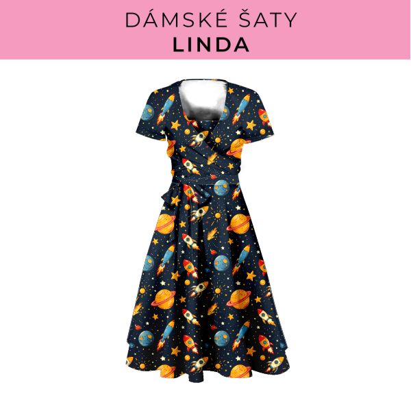 DÁMSKÝ střih - šaty Linda